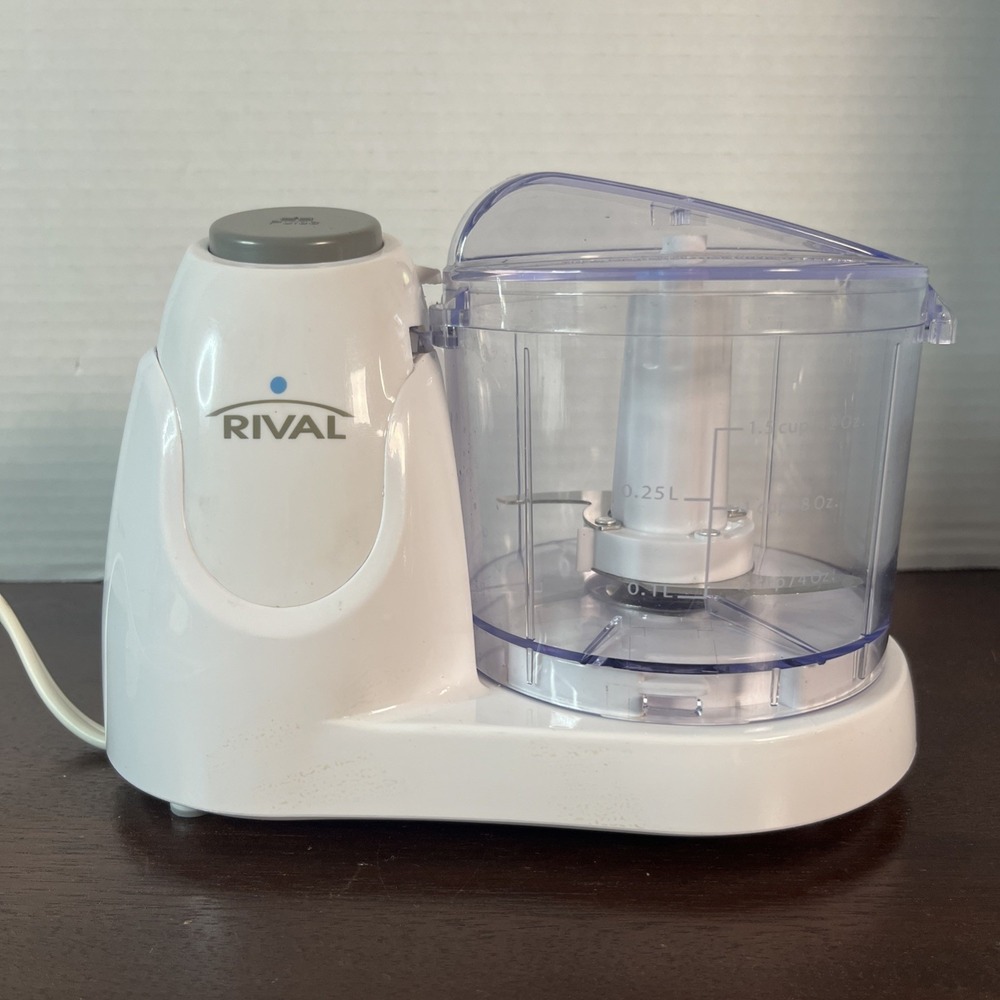 RIVAL‎ 1.5 Cup Mini Food Chopper FPRVMC3002 Miniature Electric Food Processor